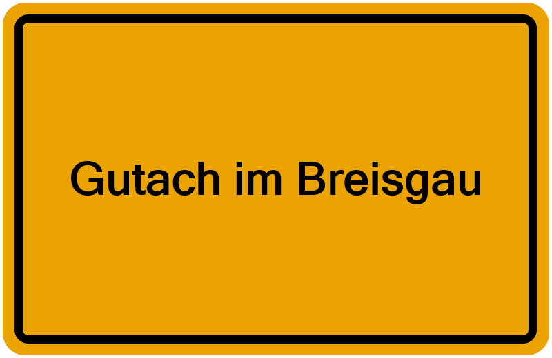 Handelsregister Gutach im Breisgau